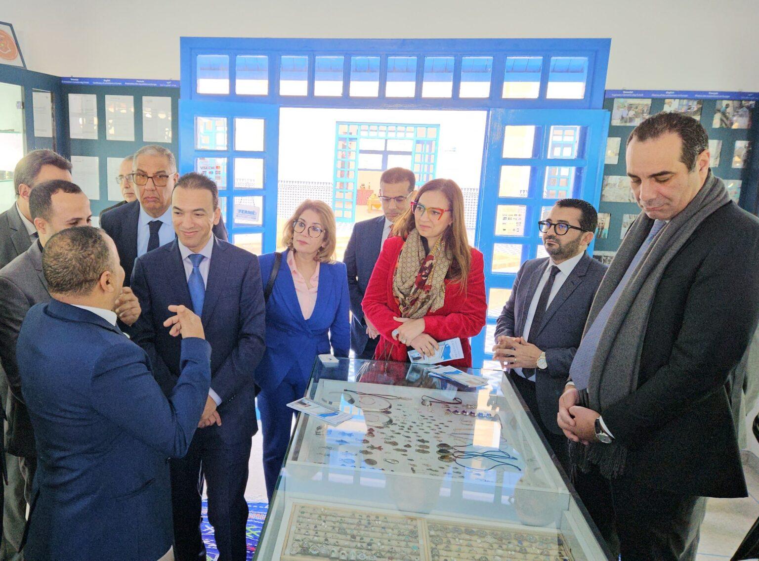 Visite de M. Lahcen Essaadi au Complexe Intégré de l'Artisanat d'Argana le 10 Février 2025