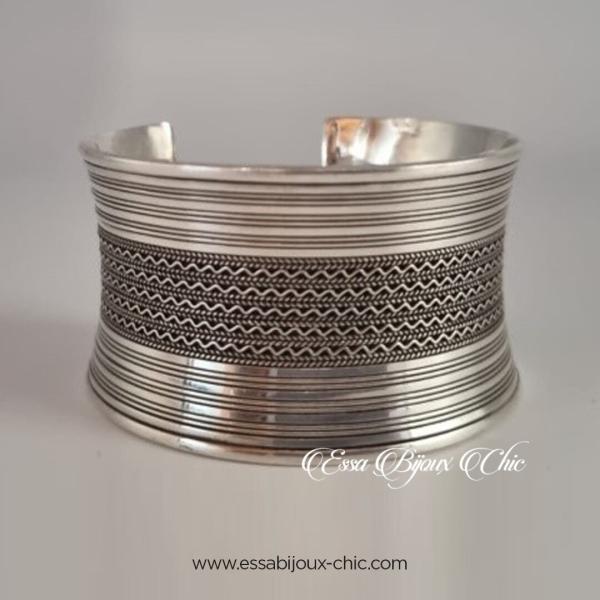 Bracelet ajustable en argent