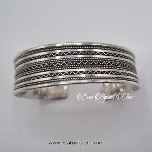 Bracelet ajustable en argent