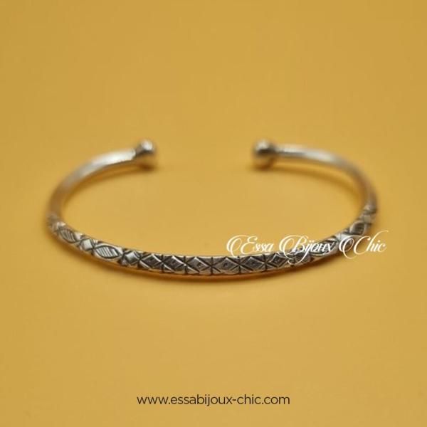 Bracelet avec Gravure Touareg