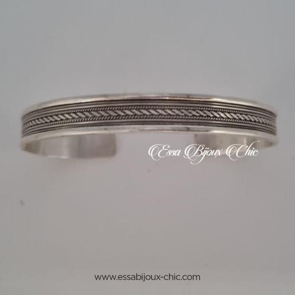Bracelet Ajustable avec Fils Tressés